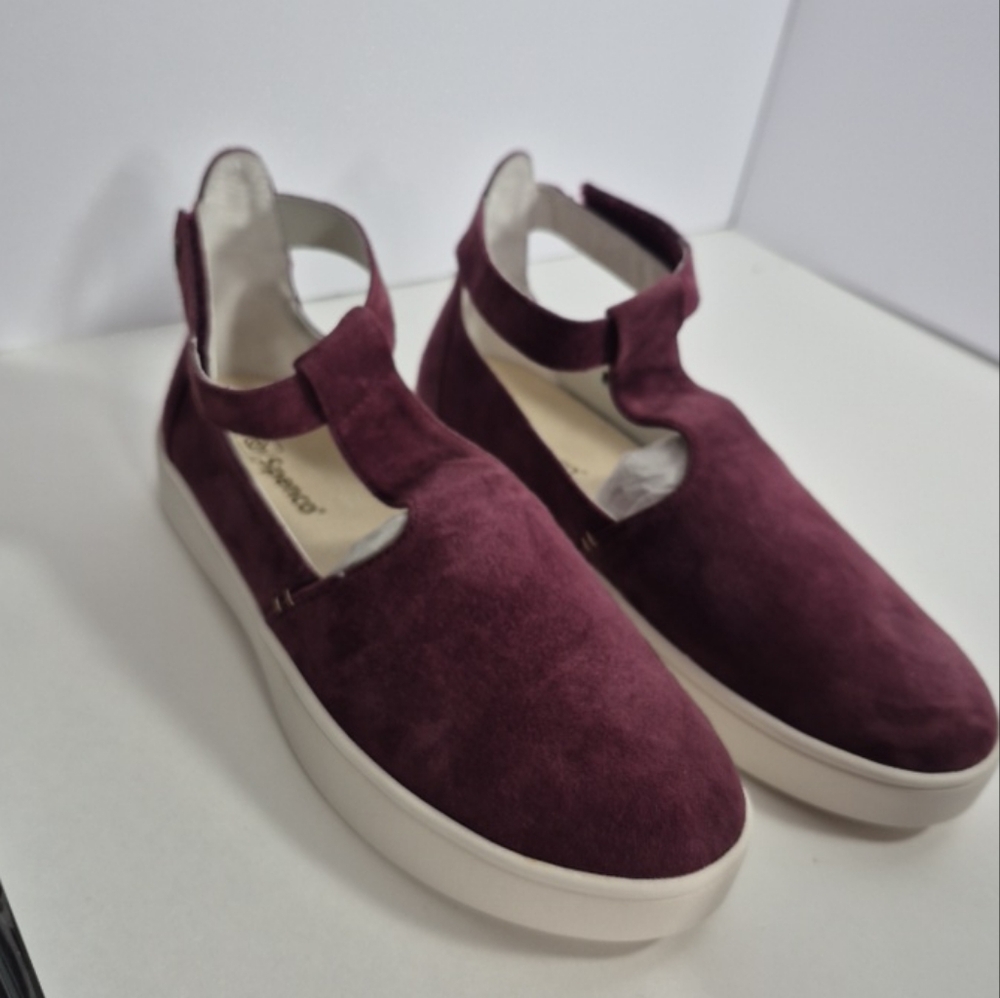 Spenco Shoes Women  Size 8 D Suede Burgundy